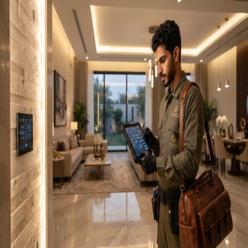 فني كهربائي منازل الخبر