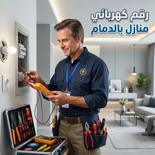 رقم كهربائى منازل بالدمام