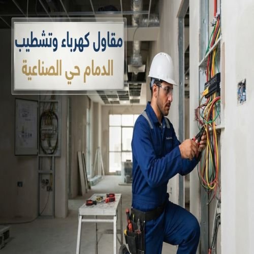 مقاول كهرباء وتشطيب الدمام حي الصناعية