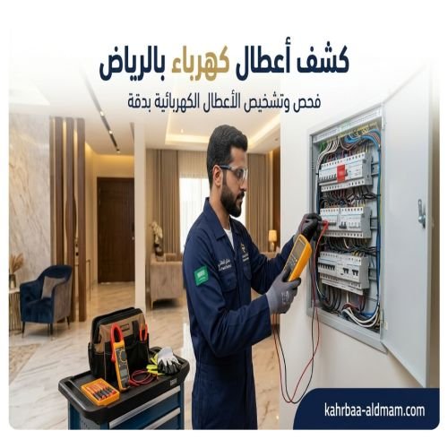كشف أعطال كهرباء بالرياض